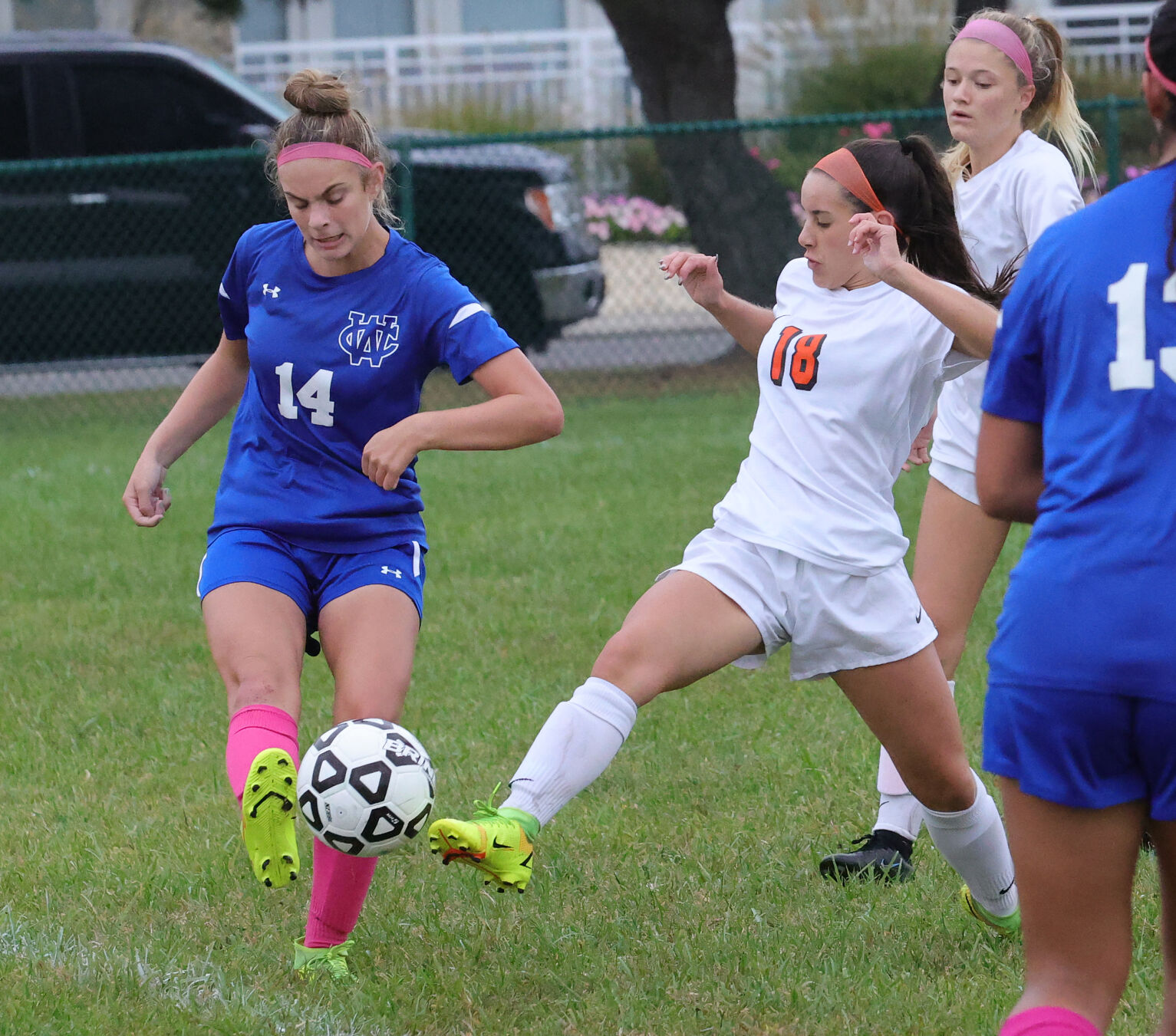 Middle vs Wildwood Catholic soccer game